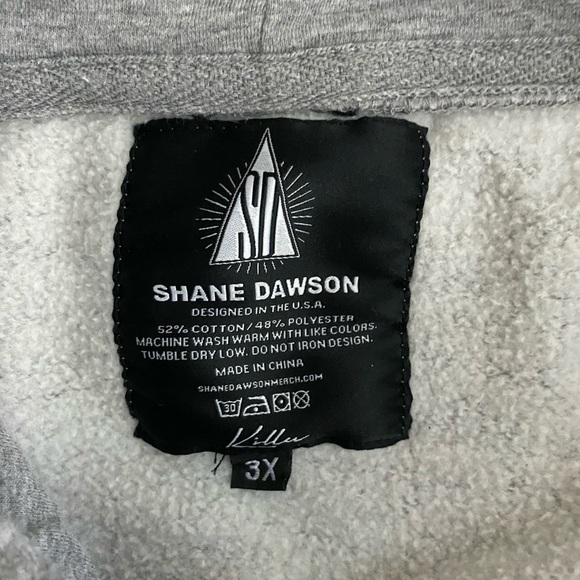 Shane Dawson Diet Soda Conspiracy Merchandise Gray Hoodie Sweatshirt Size 3XL - Picture 5 of 8